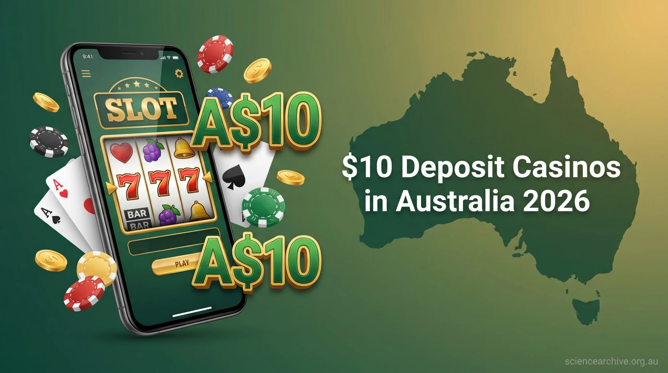 10$ deposit casinos